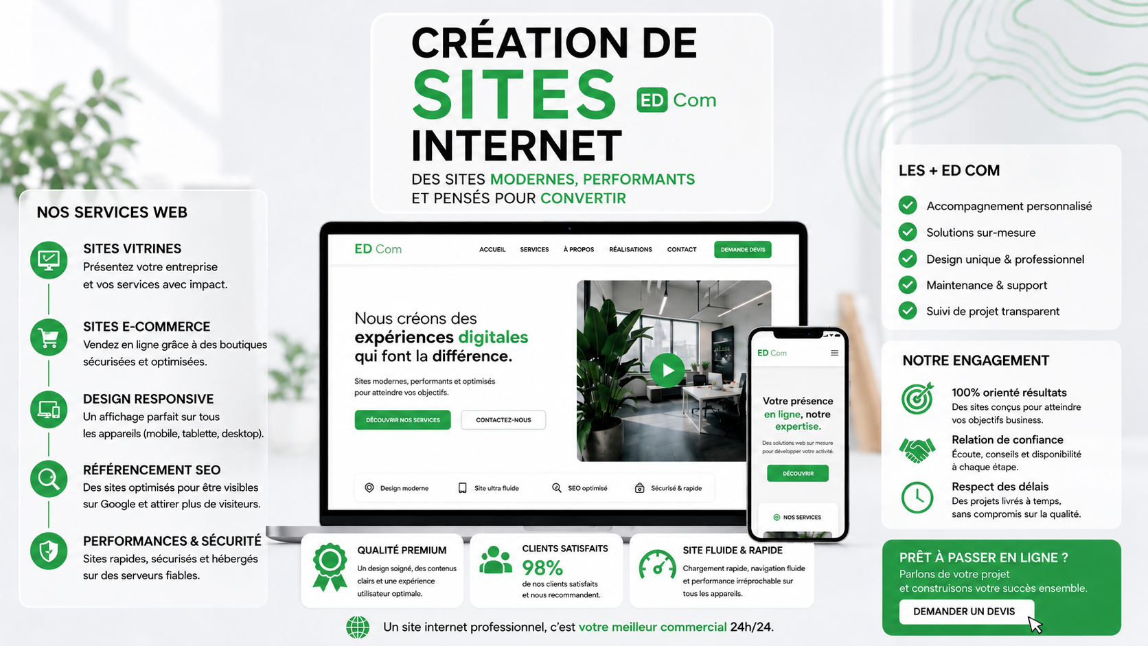 ED COM - Creation de sites internet